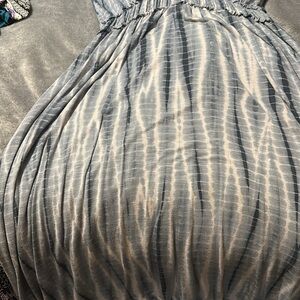 Knox Rose Blue and White Dress- super roomy